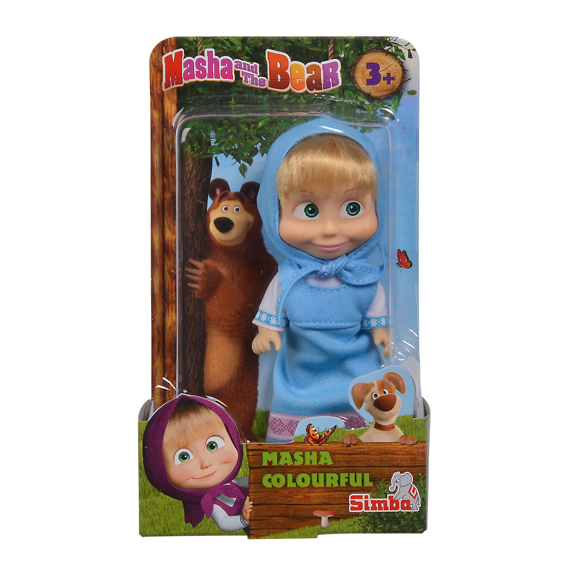  109301678 Đồ Chơi Búp Bê MASHA AND THE BEAR Masha Colourful 