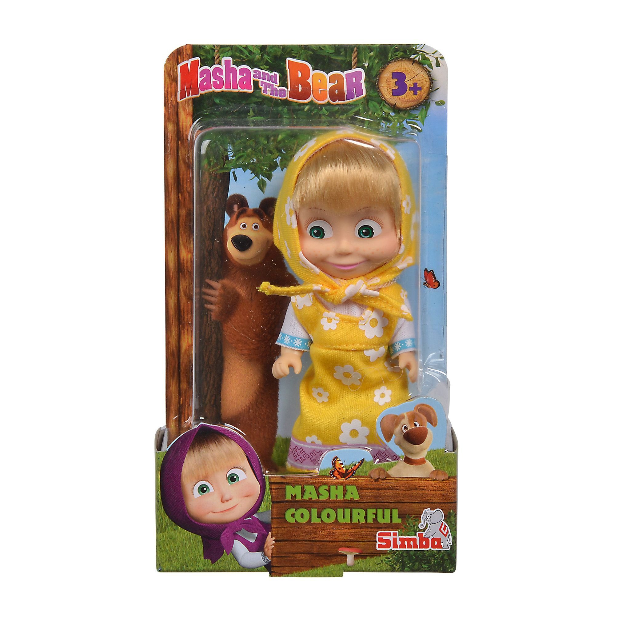  109301678 Đồ Chơi Búp Bê MASHA AND THE BEAR Masha Colourful 