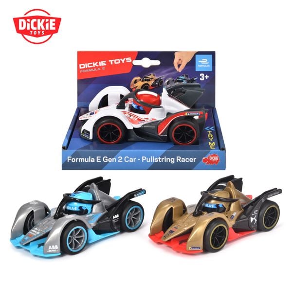  203162000 Đồ Chơi Xe Đua DICKIE TOYS Formula E - Pullstring Racer 