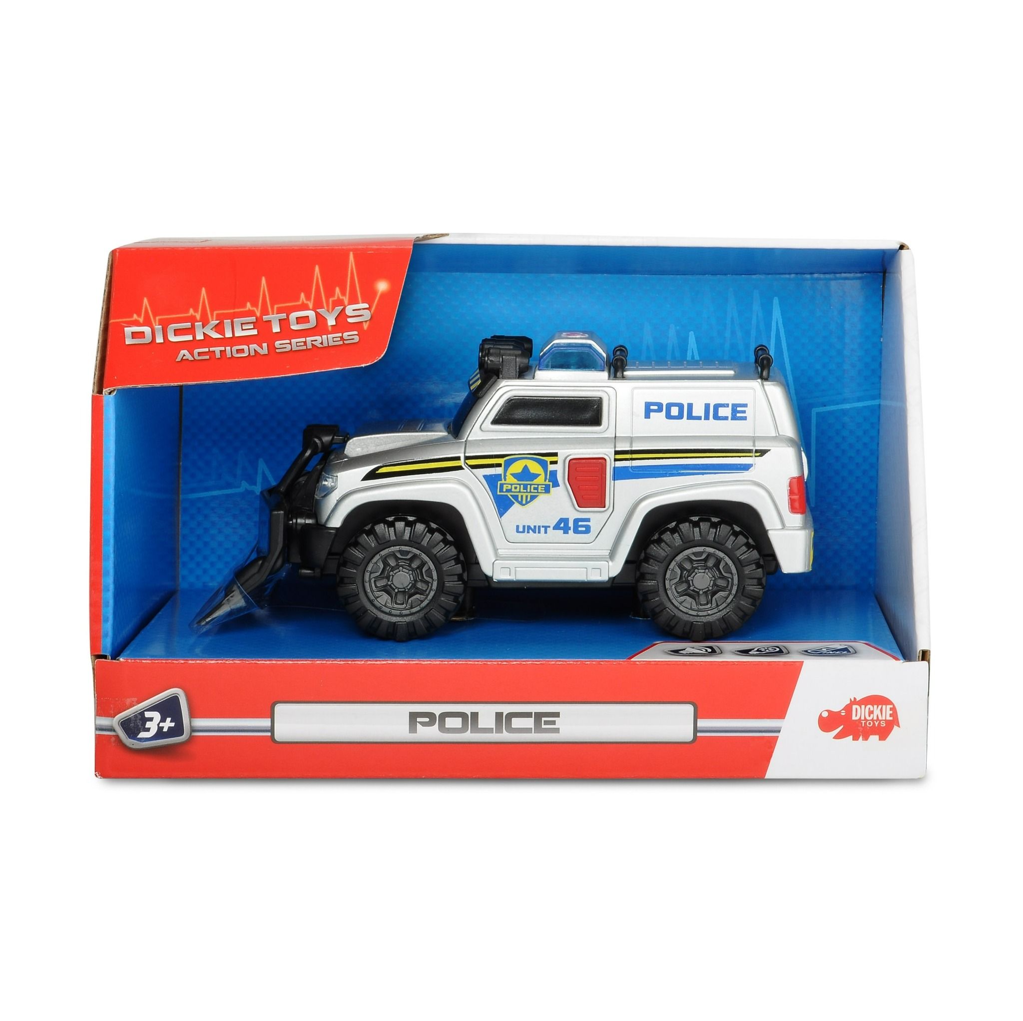  203302001 Đồ Chơi Xe Cảnh Sát DICKIE TOYS Police 