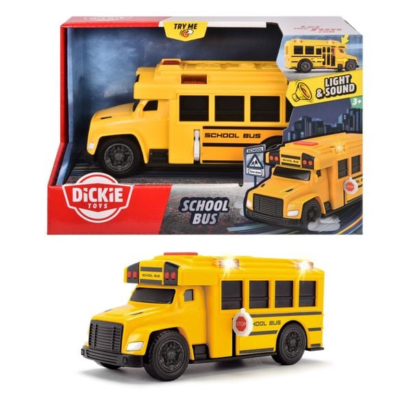  203302017EFS Đồ Chơi Xe Buýt Trường Học DICKIE TOYS School Bus 