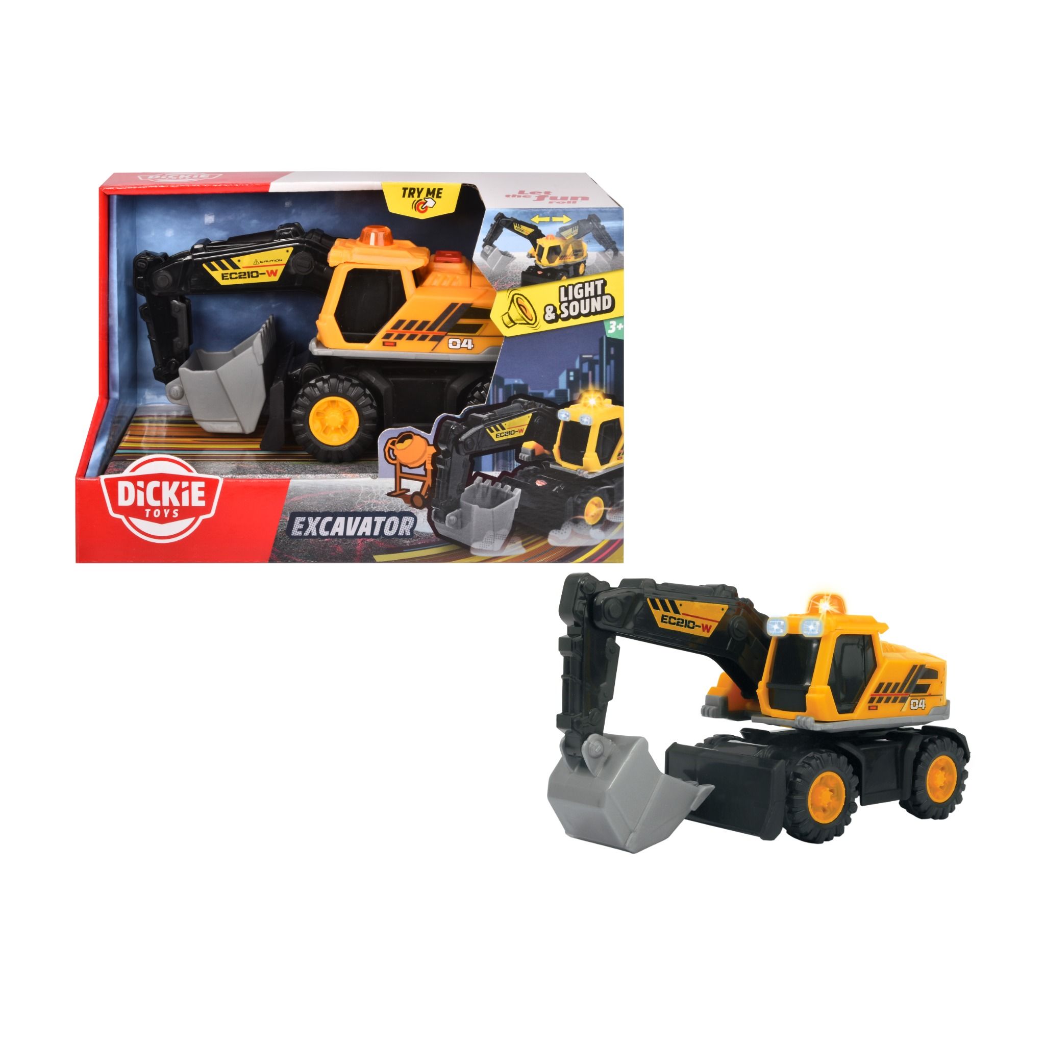  203302027 Đồ chơi Xe Xây Dựng DICKIE TOYS Excavator 