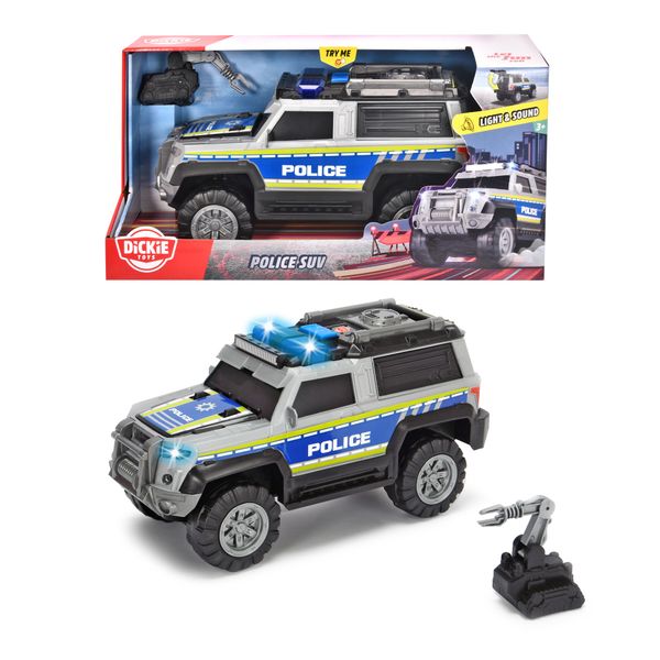  203306003 Đồ Chơi Xe Cảnh Sát DICKIE TOYS Police SUV 