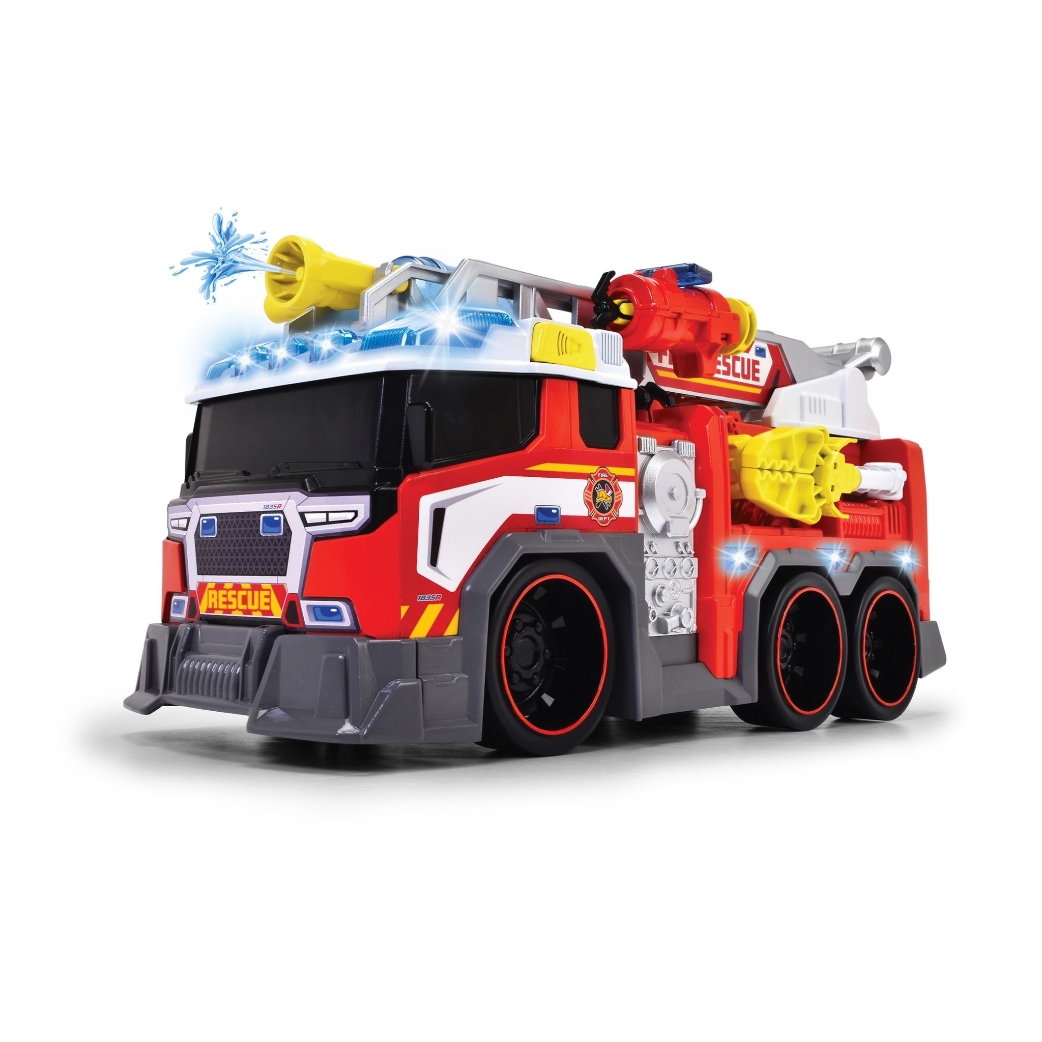  203307000 Đồ Chơi Xe Cứu Hỏa Phun Nước DICKIE TOYS Fire Fighter 