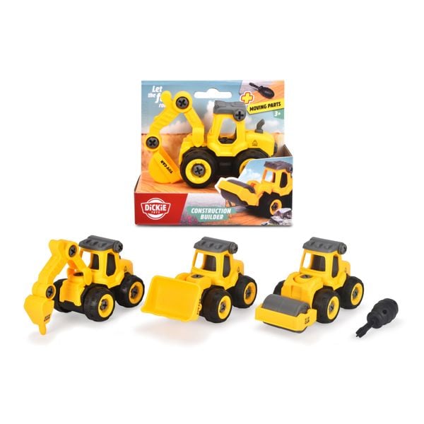  203341032 Đồ Chơi Xe Xây Dựng DICKIE TOYS Construction Builder 