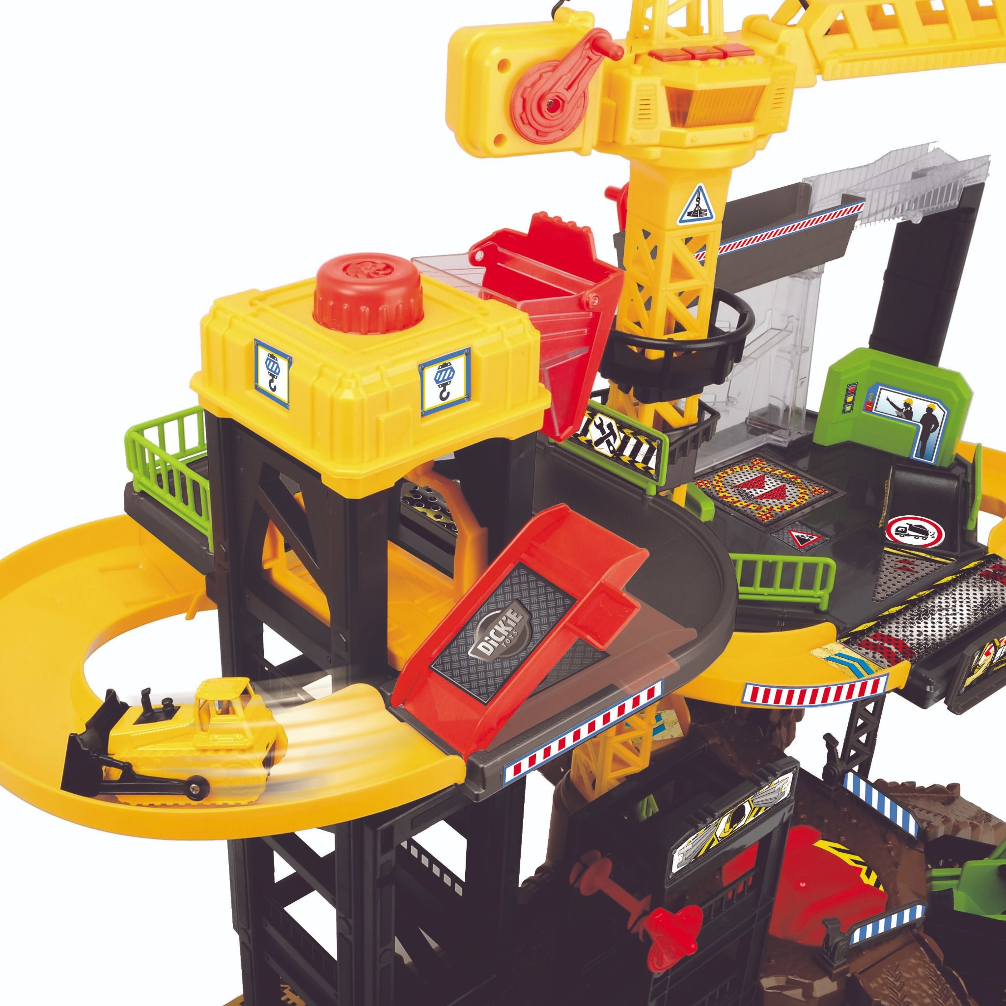  203729010 Bộ Đồ Chơi Công Trường DICKIE TOYS Construction Playset 