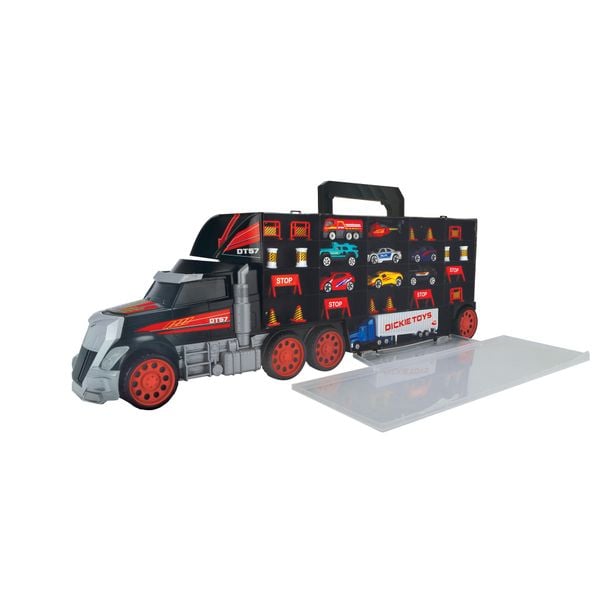  203749023 Bộ Xe Tải Chở Xe Hơi DICKIE TOYS Truck Carry Case 