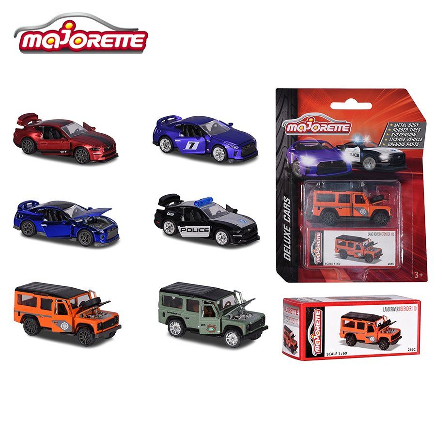  212053152 Xe Mô Hình Cao Cấp MAJORETTE Deluxe Cars 