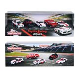  212053189 Bộ 5 Xe Mô Hình MAJORETTE Toyota Racing 5 Pieces Giftpack 