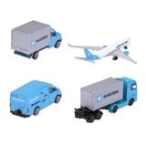  212057290 Bộ 4 Xe Mô Hình MAJORETTE MAERSK 4 Pieces Giftpack 