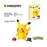  Đồ Chơi Lắp Ráp KEEPPLEY Pokemon Large Pikachu S0101 