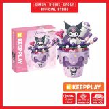  Đồ Chơi Lắp Ráp KEEPPLAY Sanrio Ice Cream Cone KUROMI K20845 Building Block - Simba Toys Vietnam 