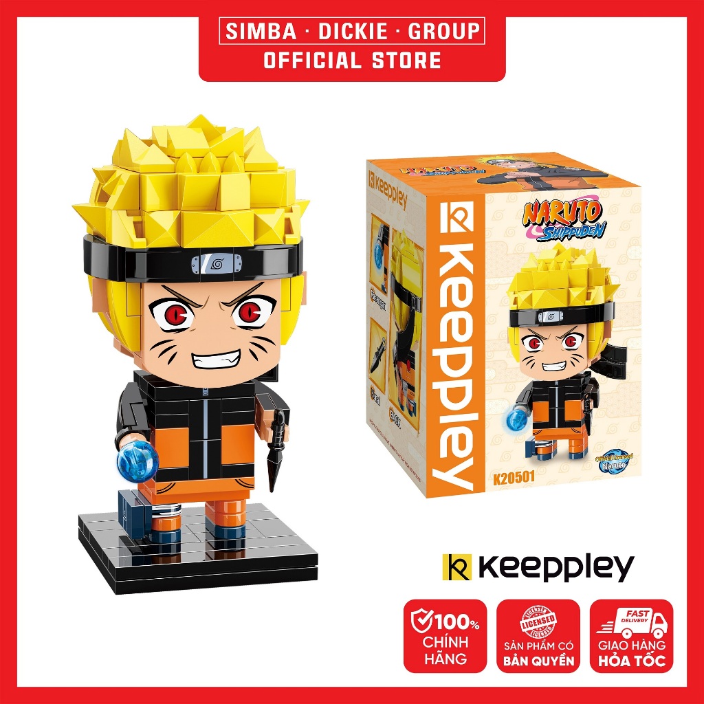  Đồ Chơi Lắp Ráp KEEPPLEY Naruto - Uzumaki Naruto K20501 