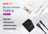 Bộ sạc và truyền dữ liệu Vivumax C2 QC3.0, 12W, 2.4A kèm cáp Type C (Samsung/Oppo/Nokia/Xiaomi/Vsmart/Realme) – Hàng Chính Hãng, Bảo Hành Chính Hãng 12 Tháng (Đổi Mới)