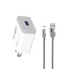 Bộ sạc nhanh 18W Vivumax FI300 kèm cáp Lightning (IPhone/IPad/Airpod...) - Hàng Chính Hãng, Bảo Hành 12 Tháng (Đổi Mới)