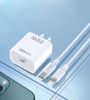 Bộ sạc cao cấp chuẩn Apple Vivumax PD20i 20W kèm cáp Type C to Lightning (IPhone/IPad/Airpod...) – Màu trắng