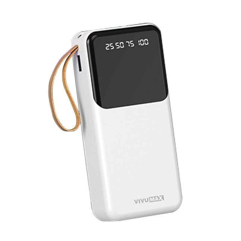 Pin dự phòng Pin sạc dự phòng Polymer 20.000mAh Vivumax P200 – Tích hợp 4