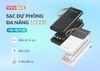 Pin sạc dự phòng Polymer 10.000mAh Vivumax P100 – Tích hợp 4 dây sạc