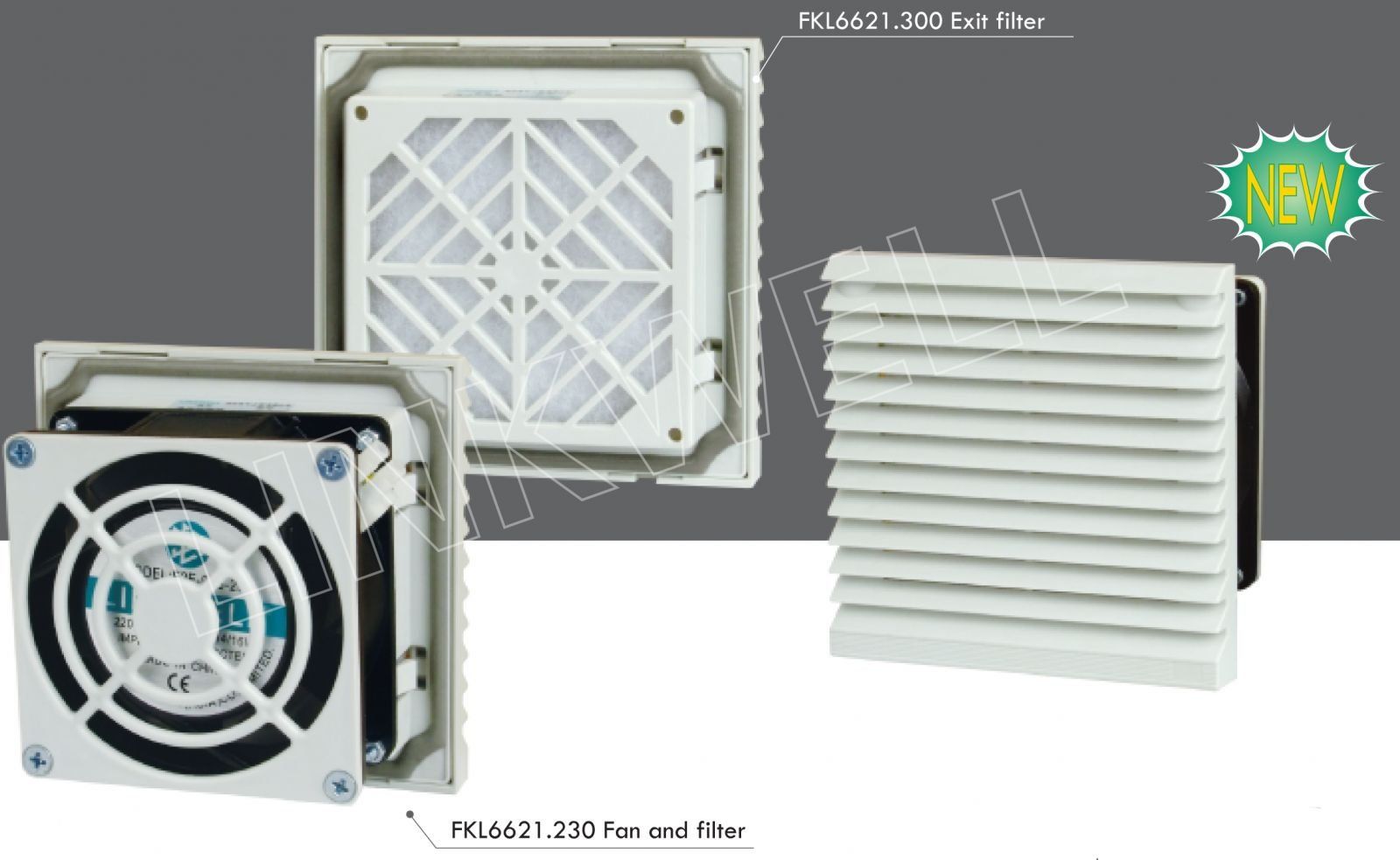 LK6621 Fan and filter