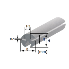 Glass door gasket