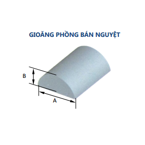 Gioăng phồng bán nguyệt