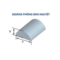 Gioăng phồng bán nguyệt