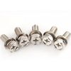 Hex machine screw with washer