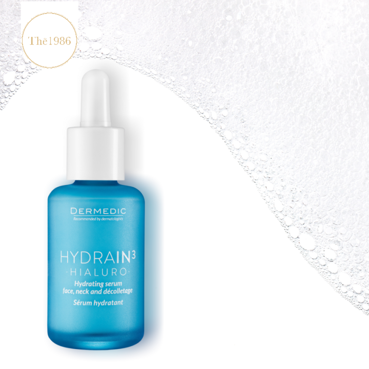  Serum cấp nước dành cho da khô HYDRAIN3 HIALURO Hydrating Serum For Face Neck And Decolltage 30ml 