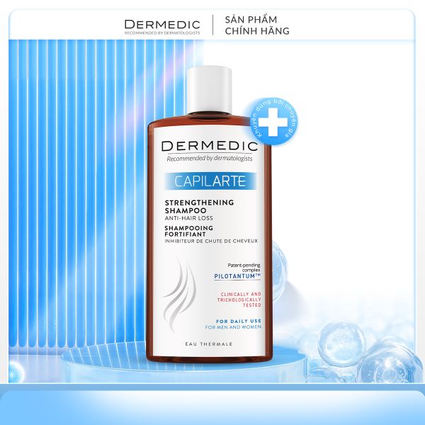  Dầu gội ngăn ngừa rụng tóc Dermedic Capilarte Fortifying Shampoo Prevents Hair Loss 300ml 