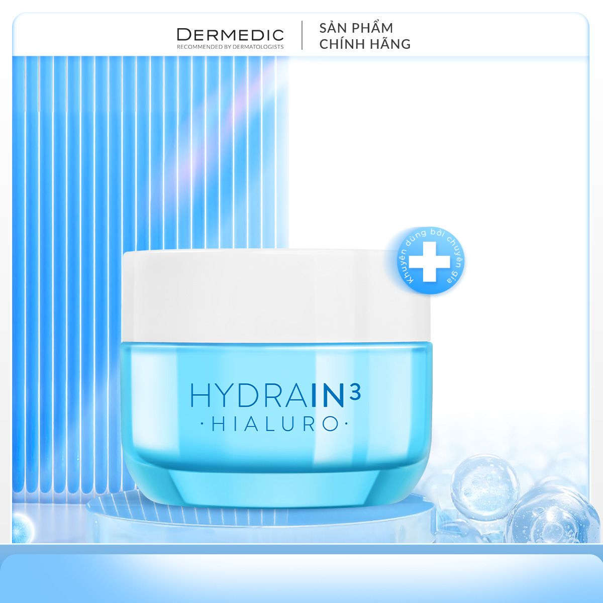  Kem dưỡng ẩm ban đêm dành cho da khô HYDRAIN3 HIALURO Ultra-hydrating Cream-gel 50g 