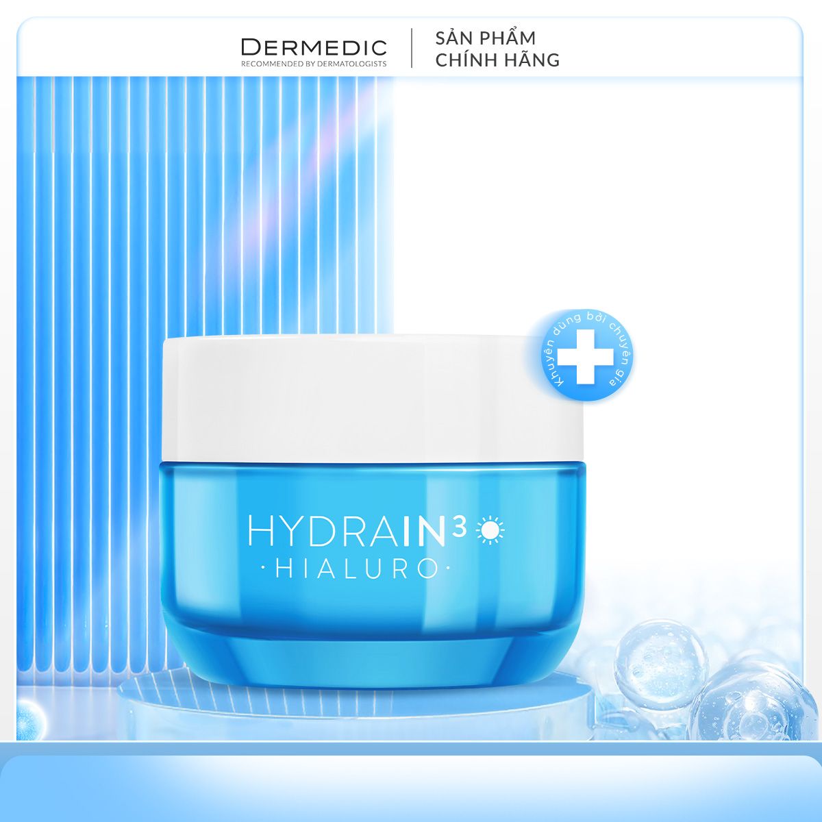  Kem Dưỡng Ẩm 2in1 Ban Ngày Dành Cho Da Khô HYDRAIN3 Deeply Moisturizing Cream SPF15 