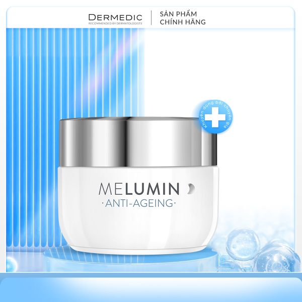  Kem dưỡng ban đêm làm sáng và đều màu da MELUMIN Anti-Dark Spots Concentrated Night Cream 55g 
