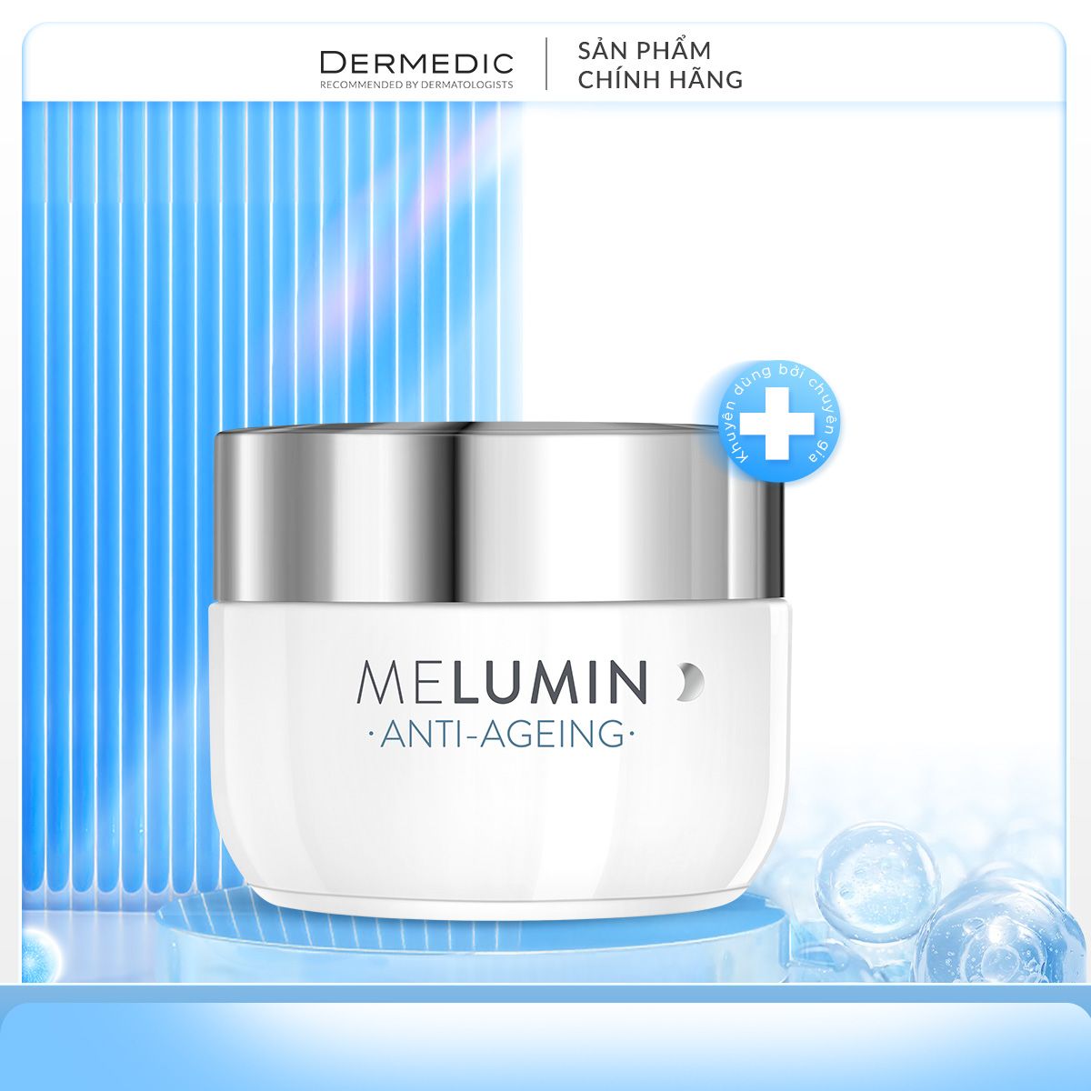  Kem dưỡng ban đêm làm sáng và đều màu da MELUMIN Anti-Dark Spots Concentrated Night Cream 55g 