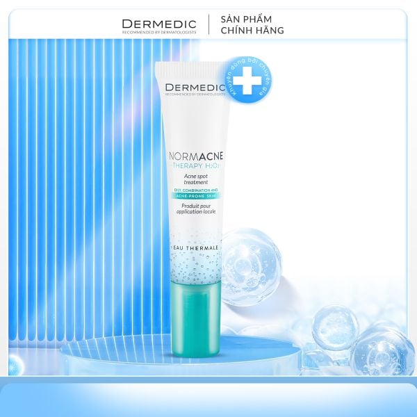  Kem điều trị mụn và đốm mụn NORMACNE Acne Spot Treatment 15ml 