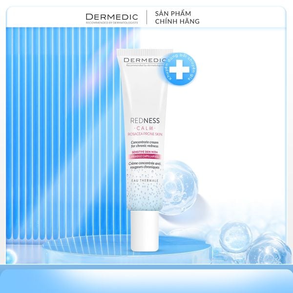  Kem dưỡng dành cho da nhạy cảm mẫn đỏ Dermedic Redness Concentrate Cream For Chronic 40ml 