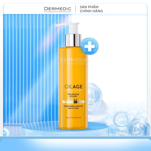  Dầu rửa mặt Dermedic OILAGE FACE CLEANSING OIL SYNDET 
