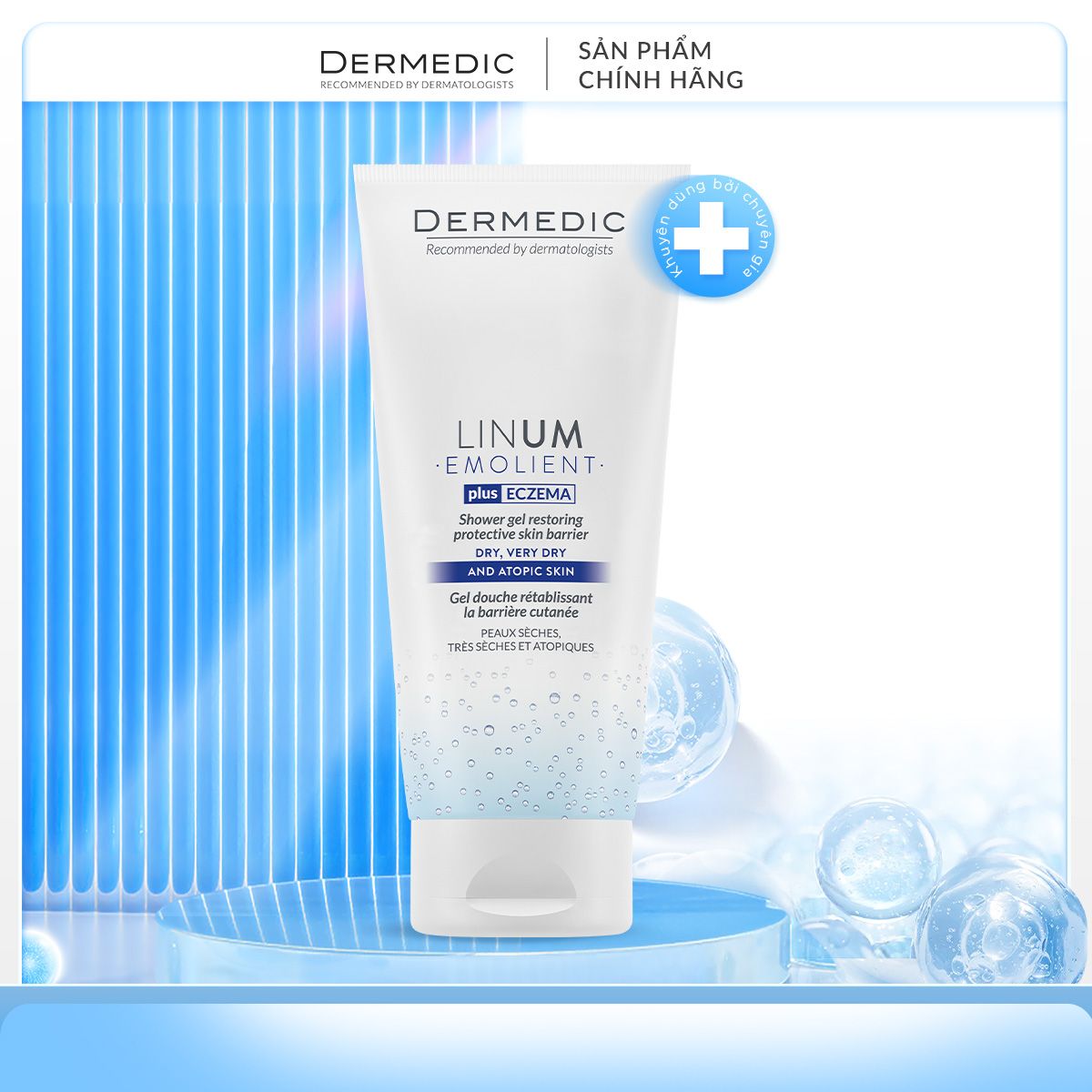  Sữa tắm phục hồi da Dermedic CICATOPY SHOWER GEL RESTORING PROTECTIVE SKIN BARRIER 