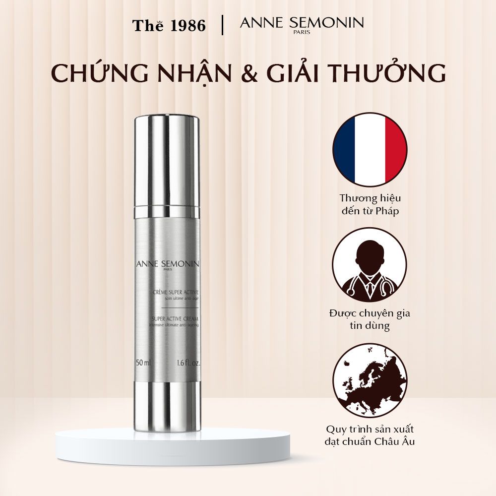  Kem săn chắc da ban ngày Anne Semonin Super Active Cream 50ml 