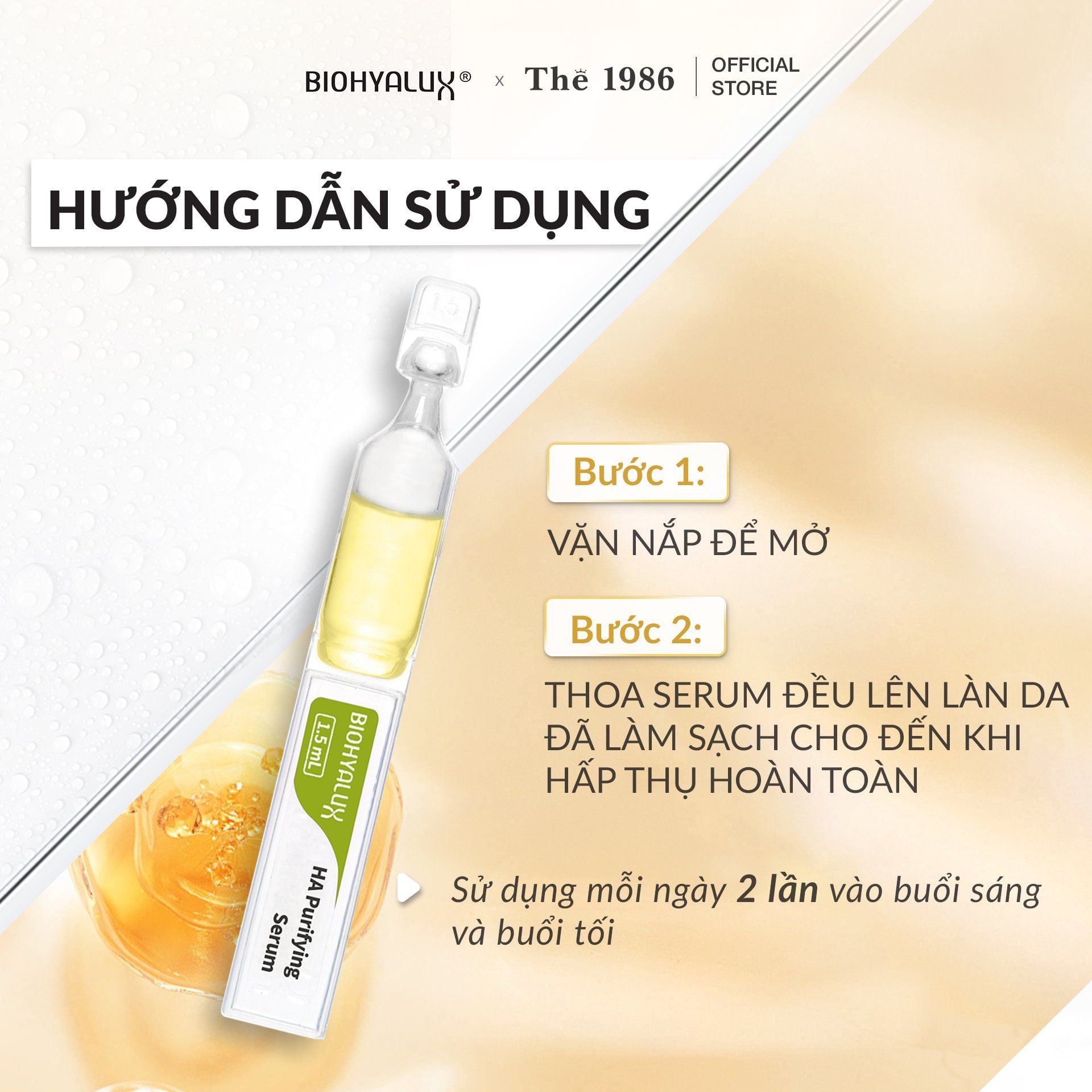 Serum HA Cấp Ẩm Da Dầu Mụn Biohyalux HA Purifying Serum 