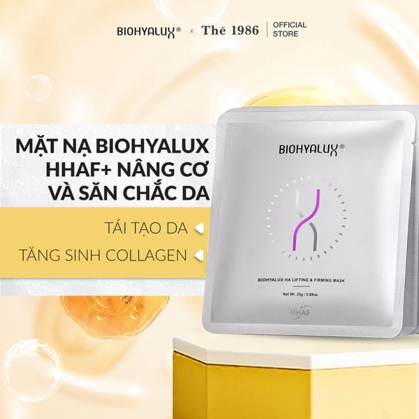  Mặt Nạ HA Nâng Cơ Và Săn Chắc Da Lão Hóa Biohyalux HA Lifting & Firming Mask 25g 
