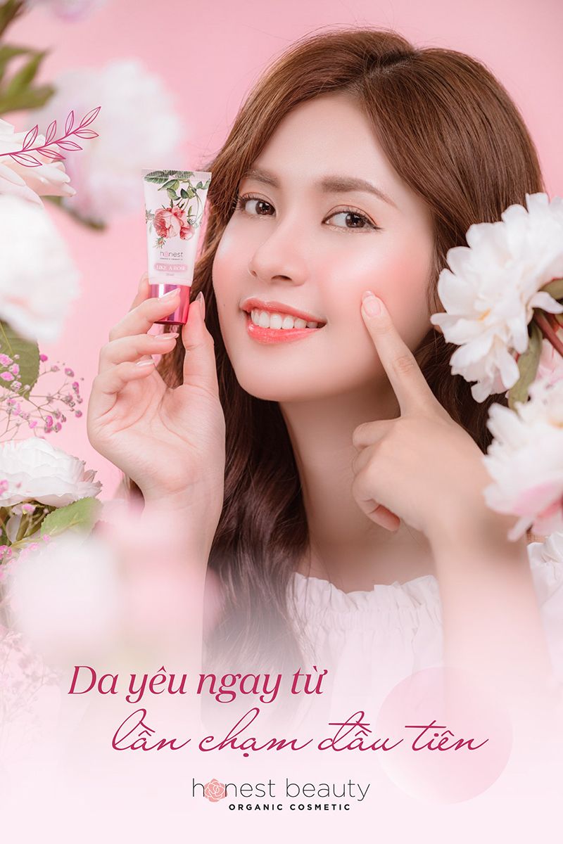  Kem dưỡng tạo má hồng Honest Beauty Like A Rose 20ml 