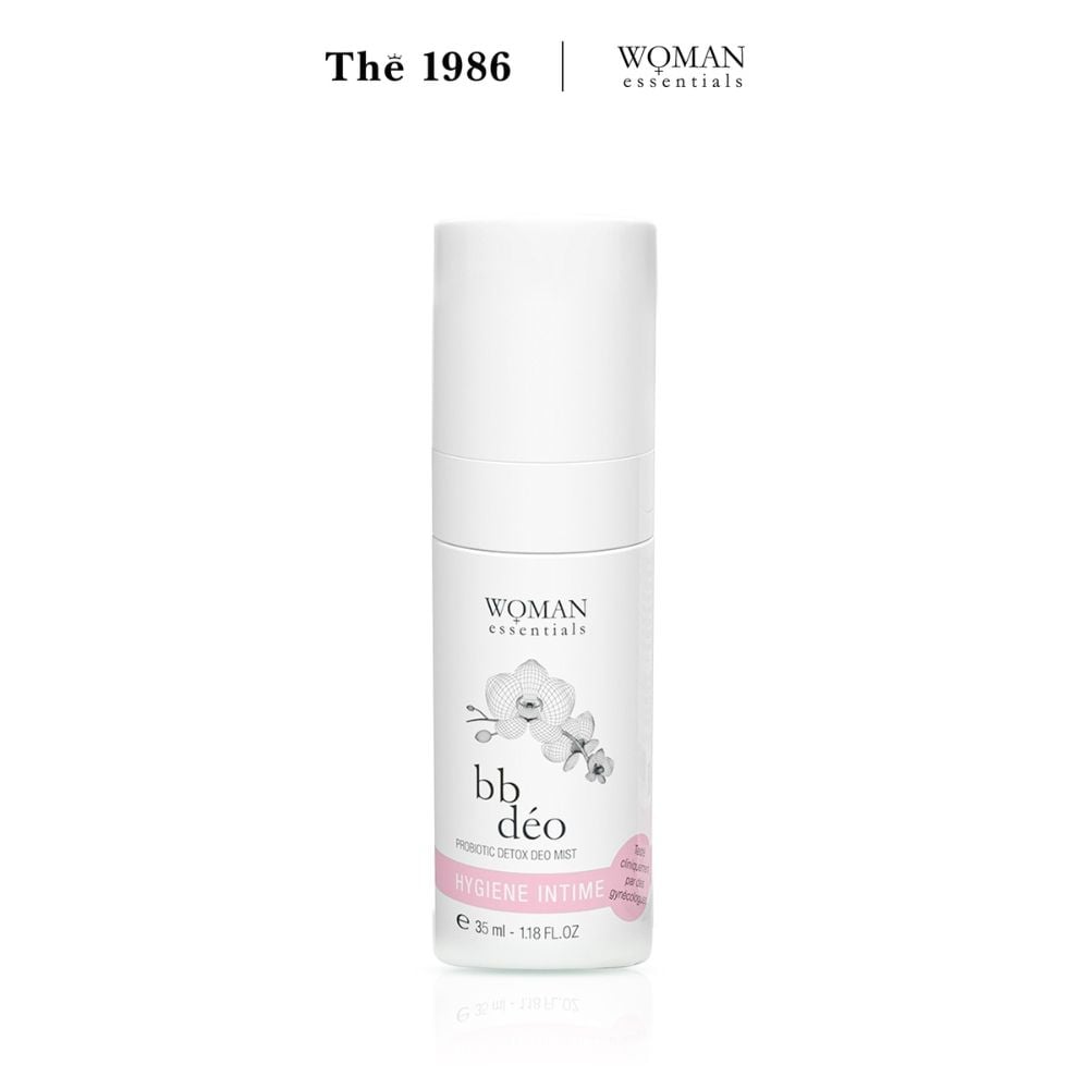  Xịt khử mùi vùng kín và cân bằng lợi khuẩn Woman Essentials bb déo 35ml 