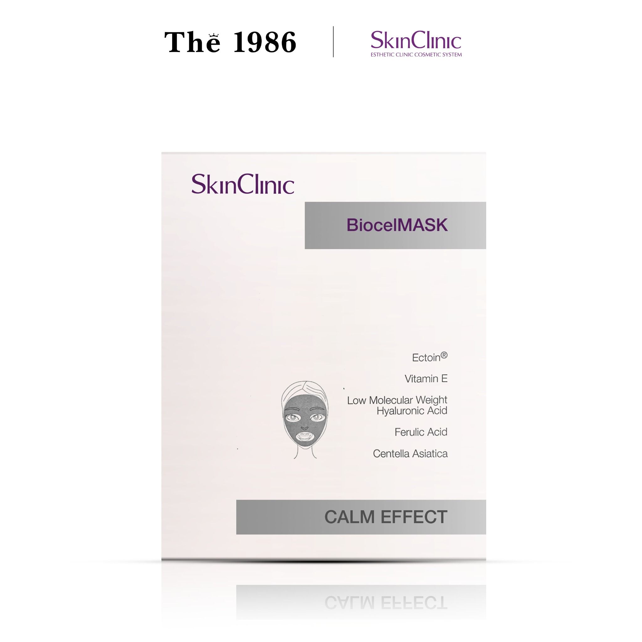  Mặt nạ sinh học làm dịu và phục hồi da SkinClinic Biocellulose Calm Effect 