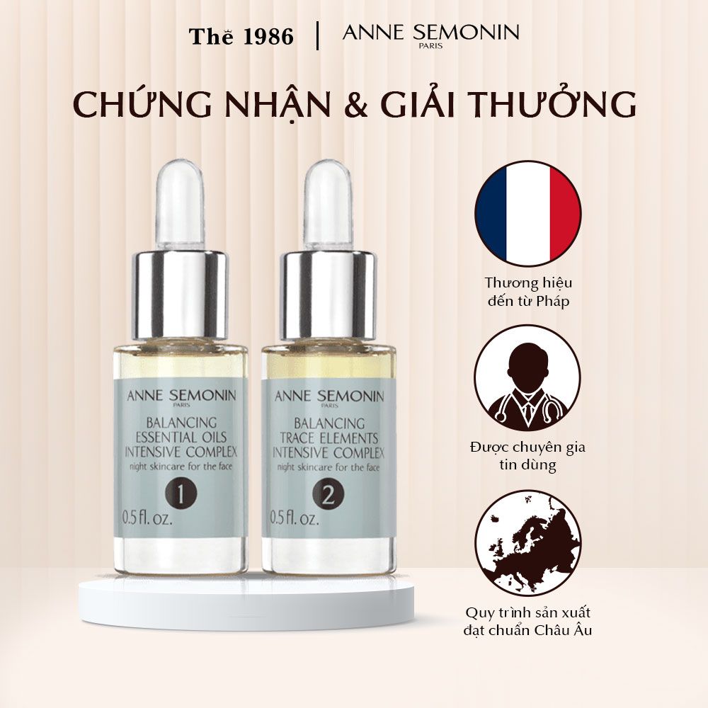  Phức hợp cân bằng da Anne Semonin Balancing Intensive Complex 2x15ml 