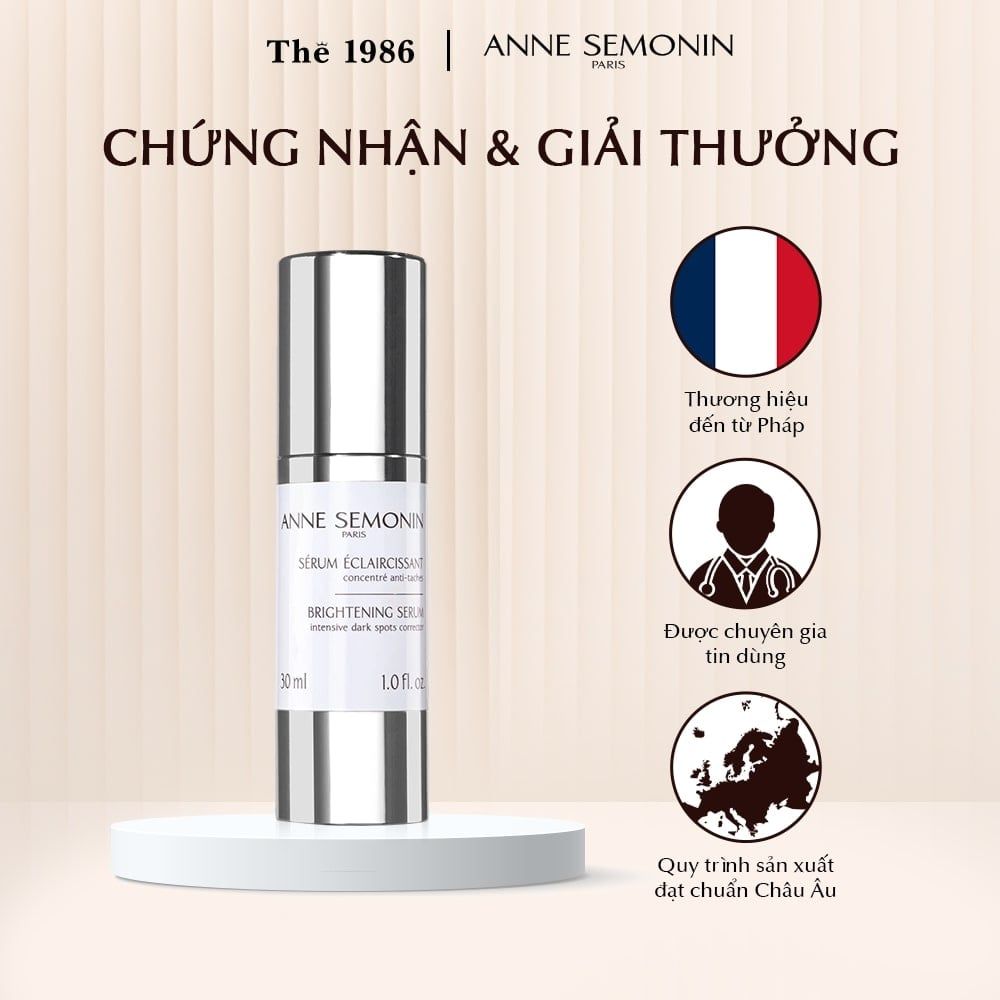  Serum sáng da Anne Semonin Brightening Serum 30ml 