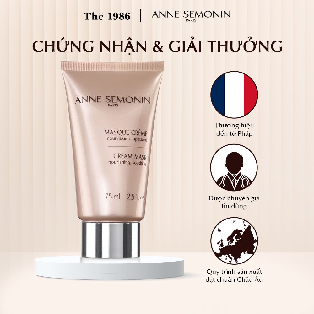  Mặt nạ kem làm dịu da Anne Semonin Cream Mask 75ml 