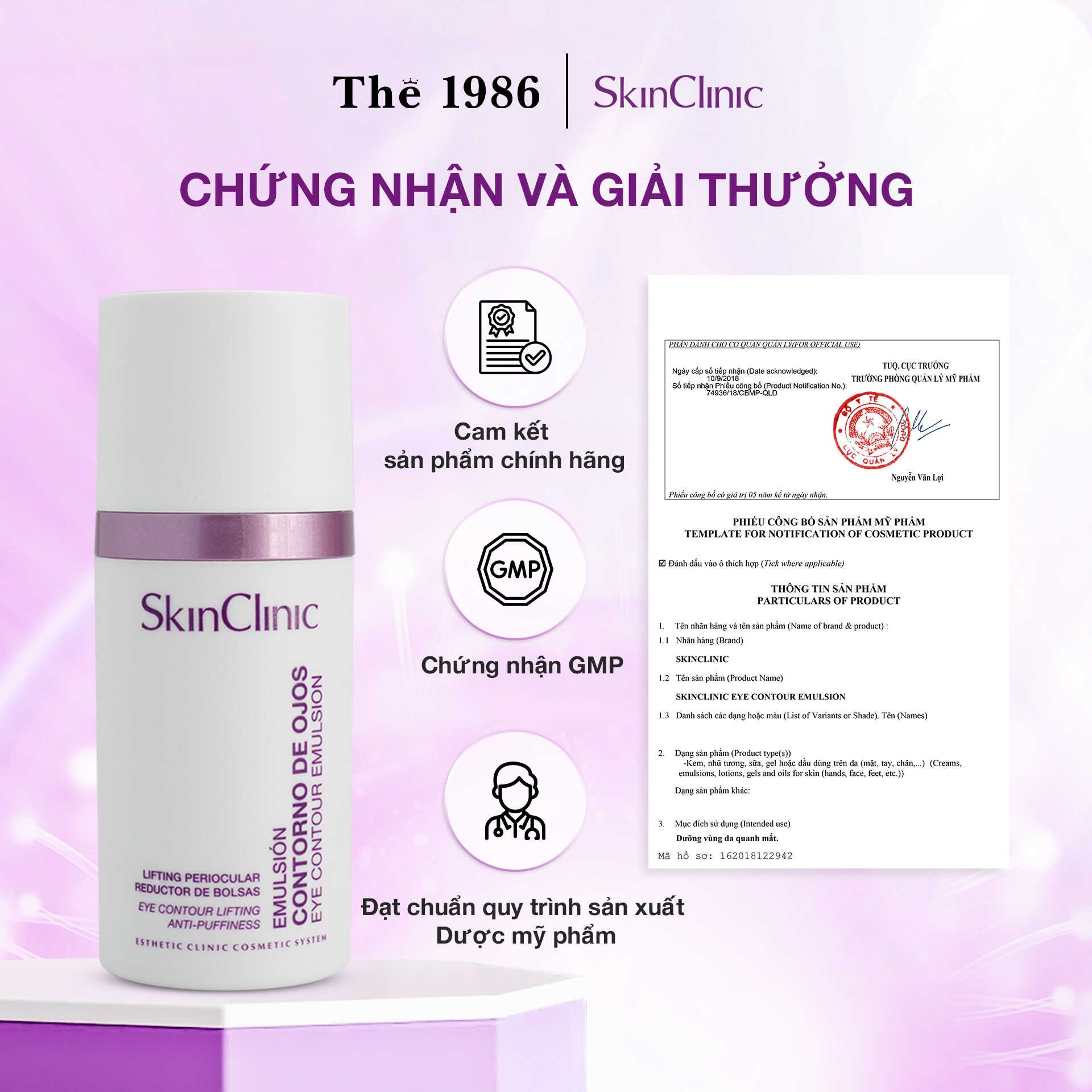  Kem trẻ hóa vùng quanh mắt Eye Contour Emulsion 