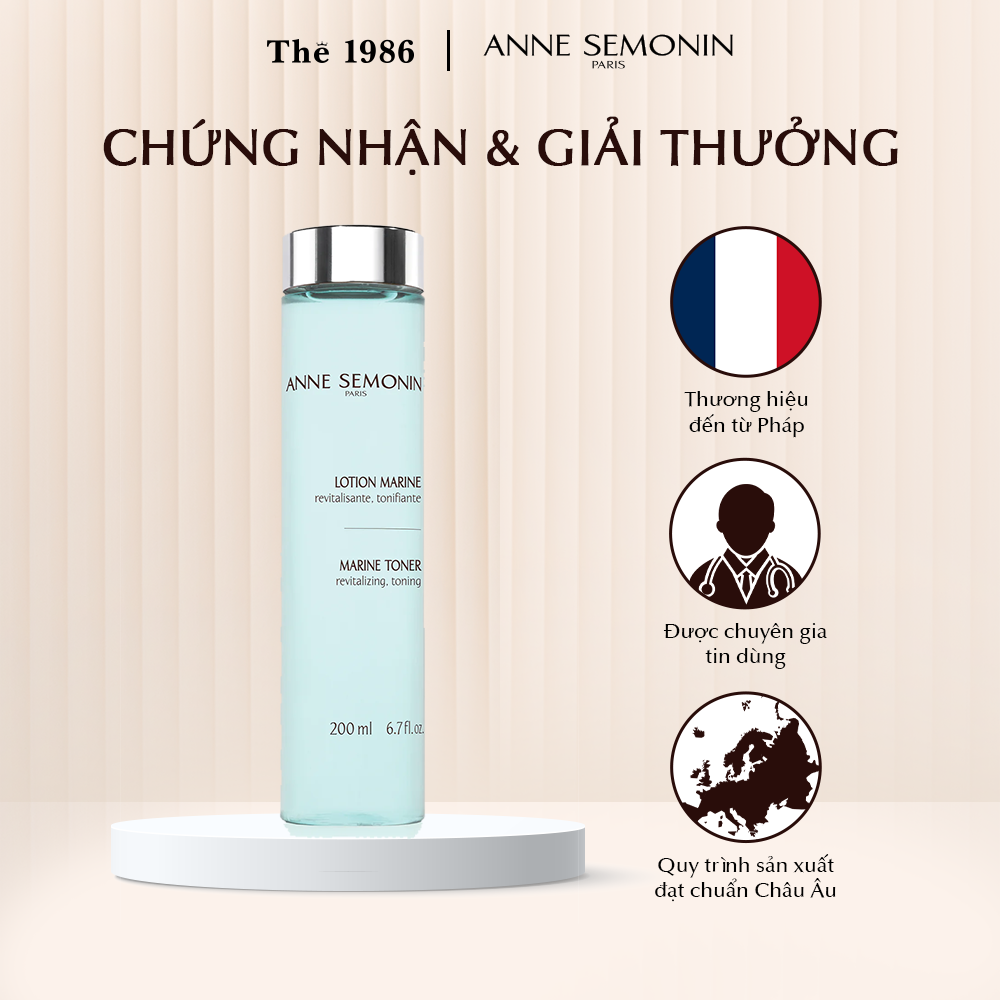  Toner nước biển Anne Semonin Marine Toner 200ml 