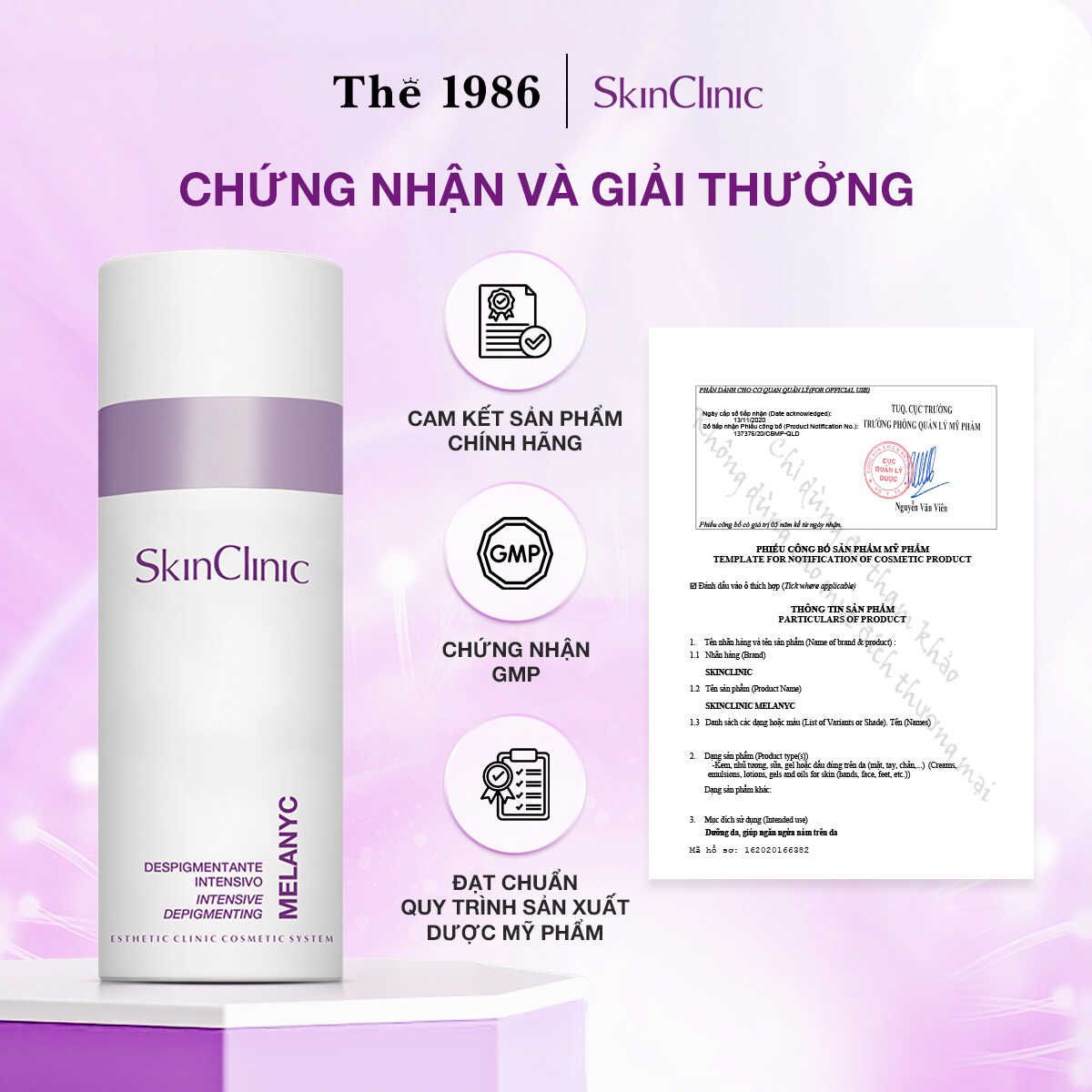  MELANYC - KEM ĐẶC TRỊ CHO DA NÁM NẶNG 