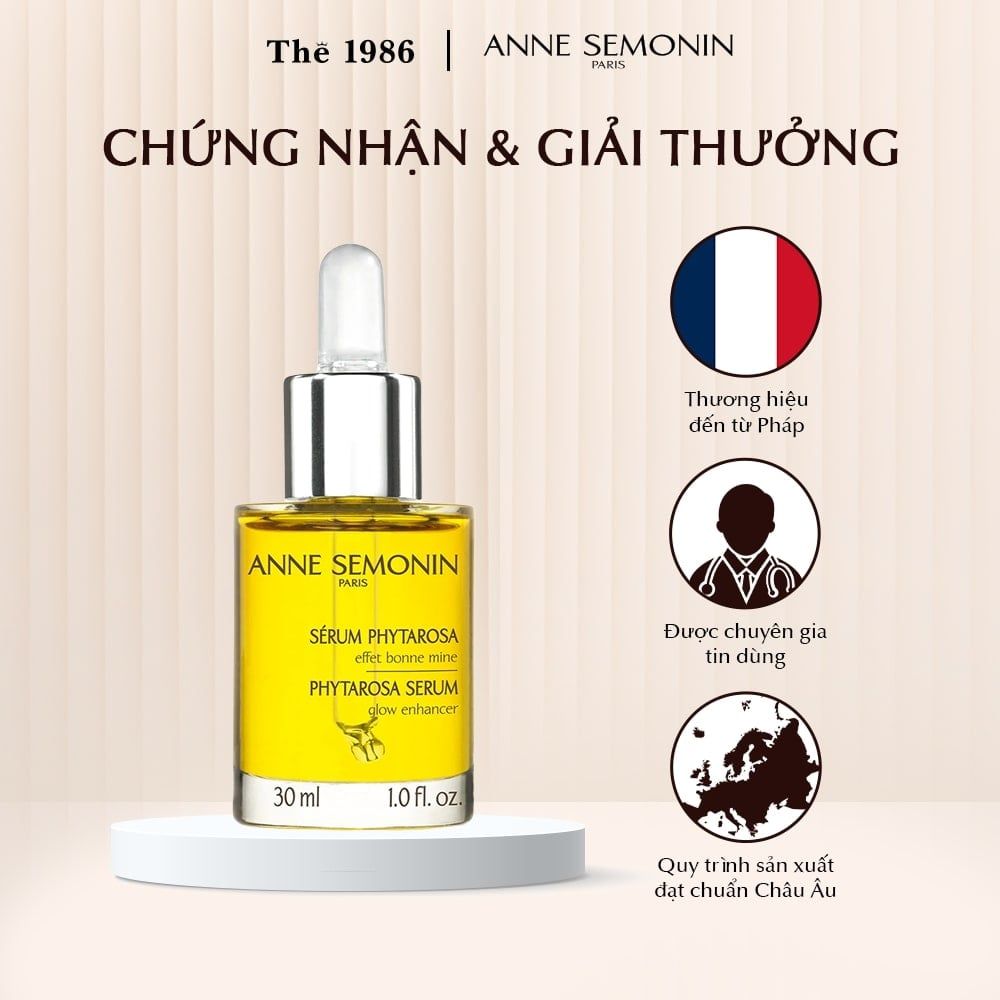  Serum dưỡng ẩm sâu Anne Semonin Phytarosa Serum 30ml 